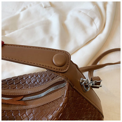Bolso Mensajero de Gran Capacidad en Color Sólido Premium - Image 12