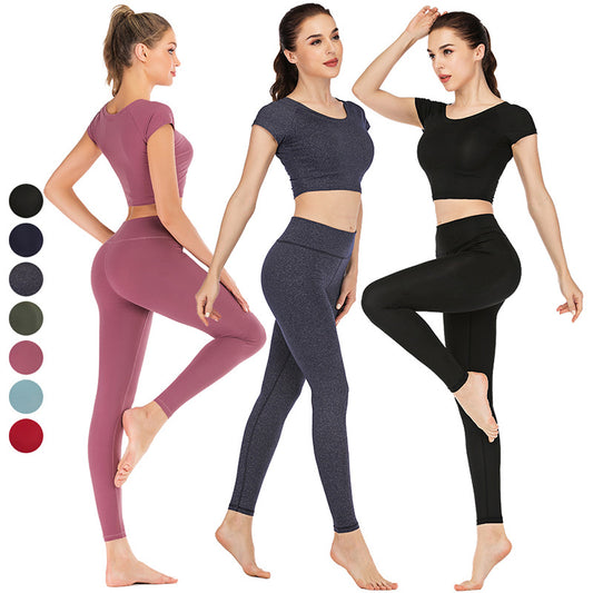 Conjunto de Yoga en Nylon Premium