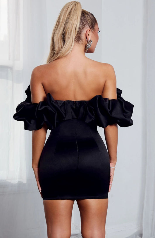 Vestido Tubo Ajustado sin Tirantes en Colores Sólidos - Image 14