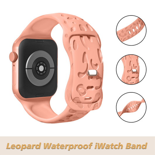 Correa de Reloj para Watch S8 Ultra con Grabado Láser Leopardo y Cierre Mariposa - Image 17