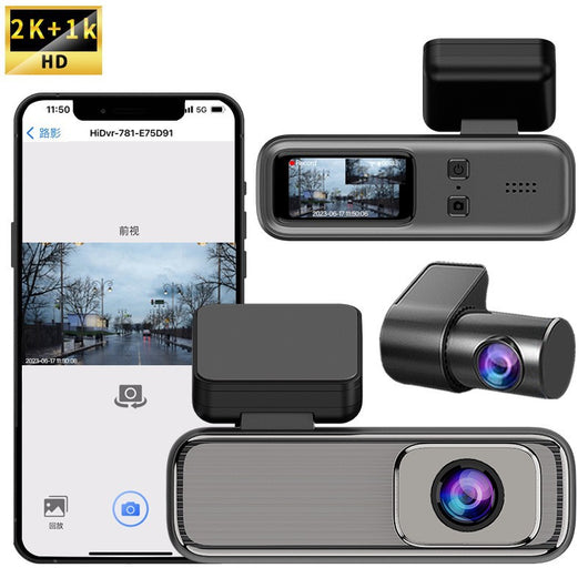 Cámara Dashcam WiFi HD 2K con Conexión Móvil Inalámbrica - Image 6