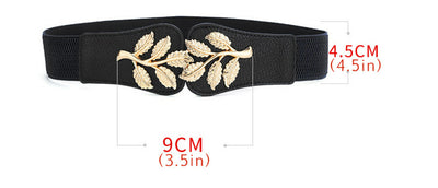Cinturón Elástico Decorativo con Hebillas para Vestidos - Image 24