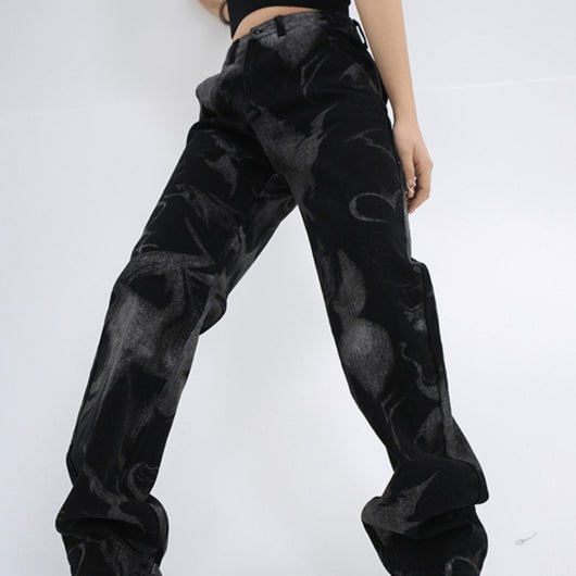 Jeans Rectos Clásicos Americanos para Mujer - Image 11