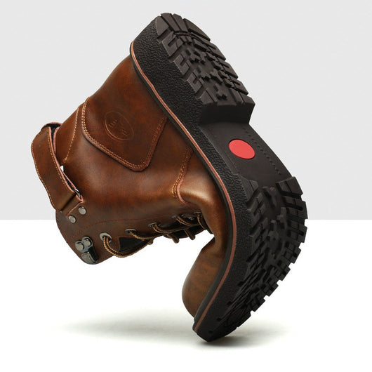 Botas Martin Forradas de Fleece para Hombre - Estilo Británico Casual - Image 14