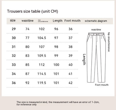 Pantalones Rectos Sueltos Vintage Lavado para Hombre - Image 8