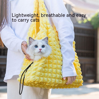 Bolsa Transportadora para Mascotas con Diseño de Gatito y Cachorro - Image 25
