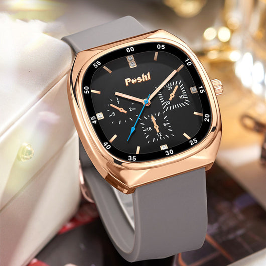 Reloj de Cuadrante Grande Deportivo Casual de Silicona para Estudiantes - Trending Internet Celebrity - Image 12