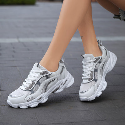 Zapatillas Deportivas Casual Mujer con Suela Gruesa y Malla Transpirable - Image 7
