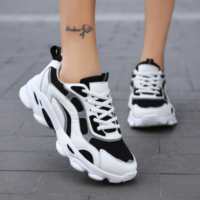 Zapatillas Deportivas Casual Mujer con Suela Gruesa y Malla Transpirable - Image 9