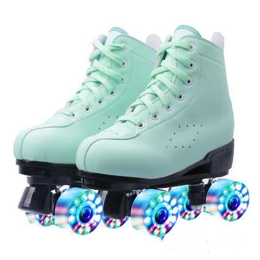Patines de Cuatro Ruedas con Luces LED y Freno en Talón - Image 18