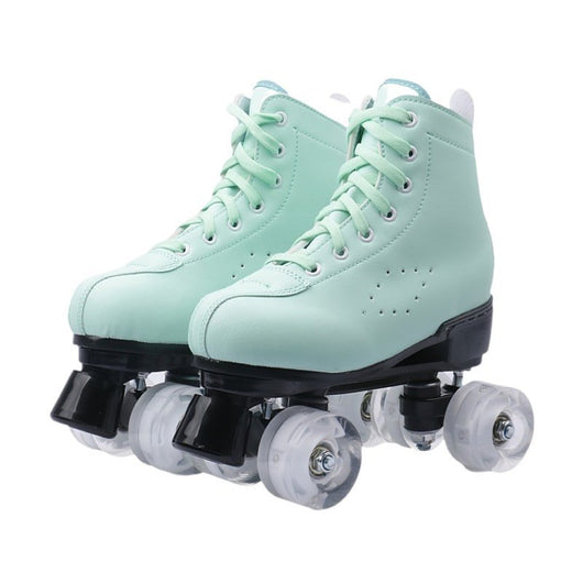 Patines de Cuatro Ruedas con Luces LED y Freno en Talón - Image 19