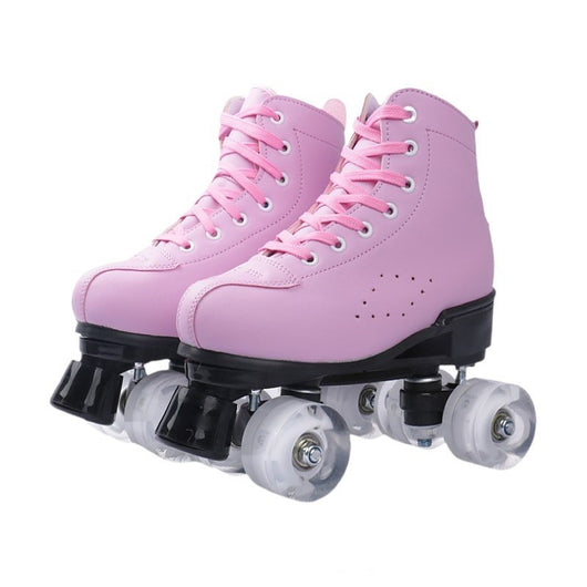 Patines de Cuatro Ruedas con Luces LED y Freno en Talón - Image 20