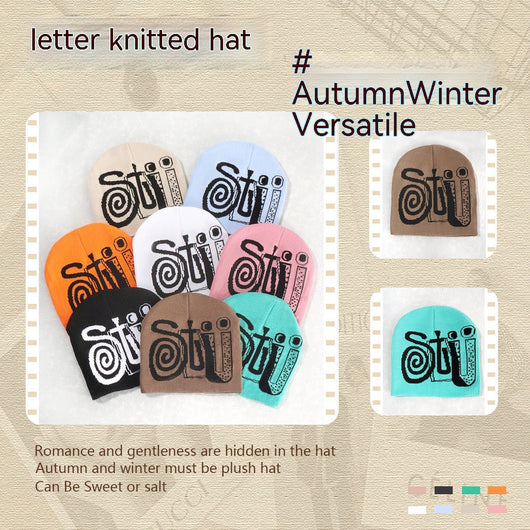 Gorro Unisex con Letras STU Multicolor - Tendencia de Moda - Image 18
