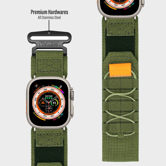 Correa Deportiva de Nylon para Apple Watch - Resistente y Versátil - Image 17