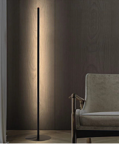 Lámpara de Pie LED Moderna con Estructura de Aluminio para Sala y Dormitorio - Image 10