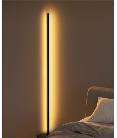Lámpara de Pie LED Moderna con Estructura de Aluminio para Sala y Dormitorio - Image 12