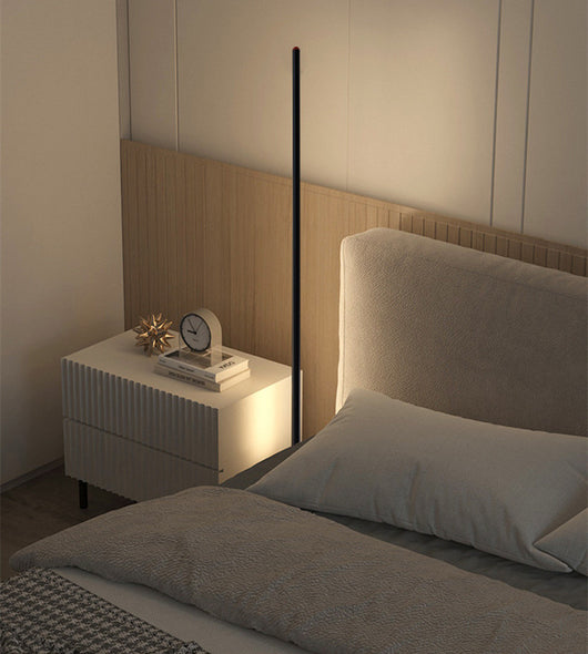 Lámpara de Pie LED Moderna con Estructura de Aluminio para Sala y Dormitorio - Image 13