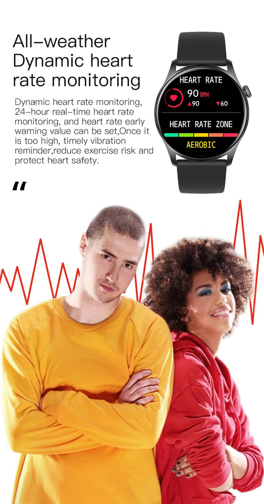 Reloj Inteligente con Monitor de Frecuencia Cardíaca y Presión Arterial - Image 28