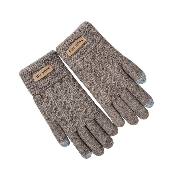 Guantes de Ciclismo Térmicos con Forro Polar y Pantalla Táctil