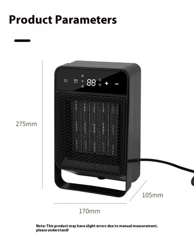 Calefactor Digital de Escritorio con Pantalla Táctil y Control Inteligente - Image 20