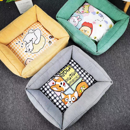 Cama Térmica Acogedora para Perros y Gatos - Nido Cómodo de Invierno