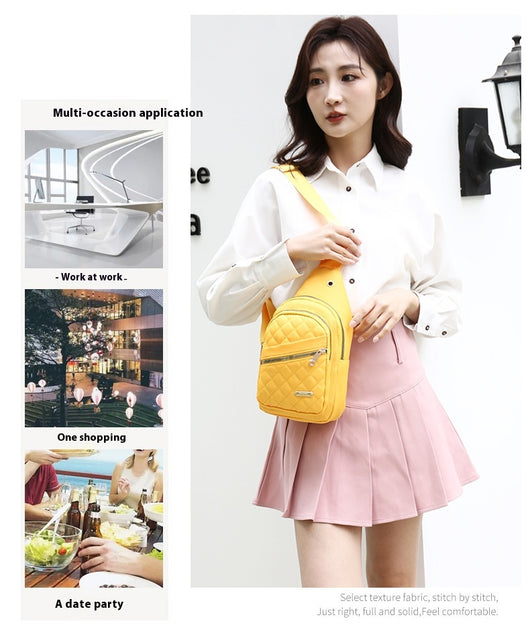 Bolsa Crossbody Acolchada para Mujer - Diseño Rombo Elegante - Image 21