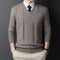 Suéter Casual para Hombre con Cuello Tipo Polo - Pullover de Punto