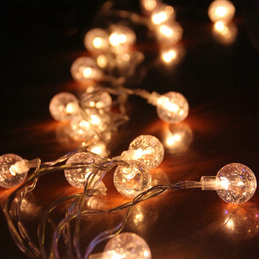 Luces LED Intermitentes Decorativas Efecto Estrellado