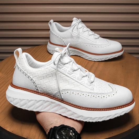 Tenis Deportivos Transpirables con Textura Tejida para Hombre - Image 18