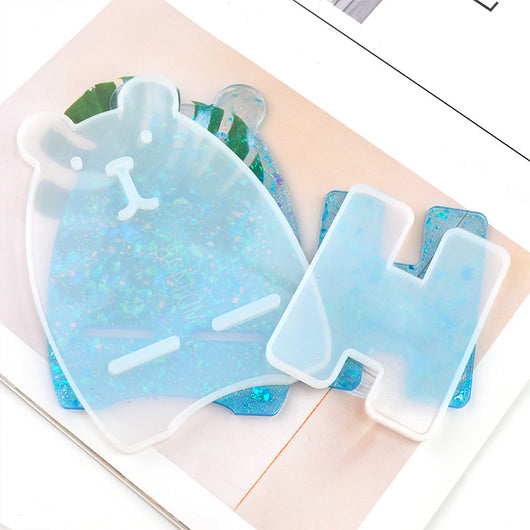 Soporte para Teléfono con Molde de Silicona - Diseño Animal Decorativo - Image 7