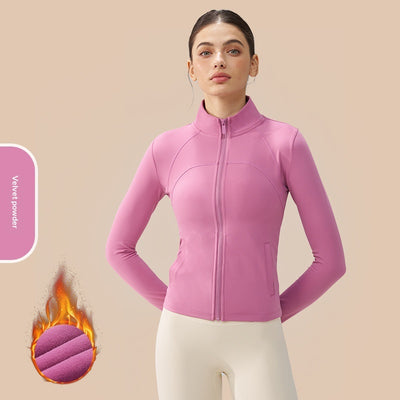 Top de Yoga sin Dedos Acolchado para Otoño e Invierno - Image 7