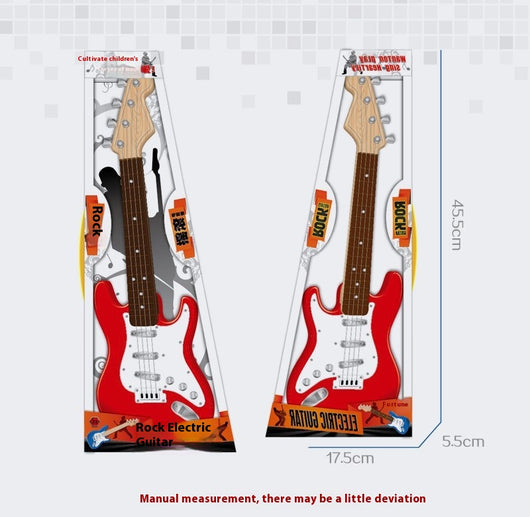 Guitarra Eléctrica de Juguete 4 Cuerdas para Niños Principiantes - Image 9
