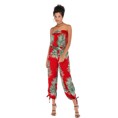 Jumpsuit Casual de Chifón Estampado para Mujer - Diseño Elegante y Cómodo - Image 14