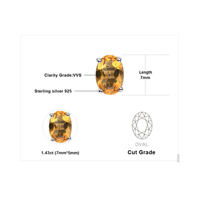 Aretes de Citrino para Mujer - Image 7