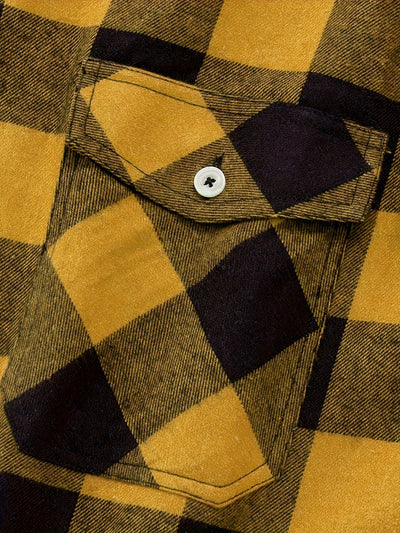 Camisa de Franela a Cuadros para Hombre - Uso Todo el Año - Image 35