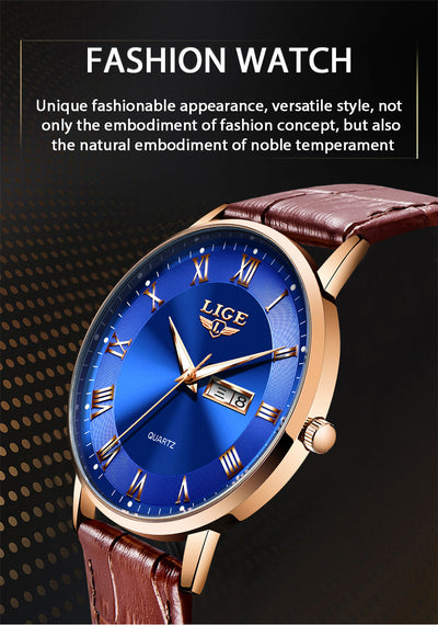 Reloj de Cuarzo Elegante para Mujer con Calendario Dual y Resistencia al Agua - Image 16
