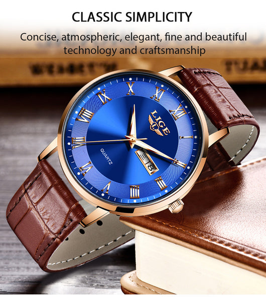 Reloj de Cuarzo Elegante para Mujer con Calendario Dual y Resistencia al Agua - Image 17