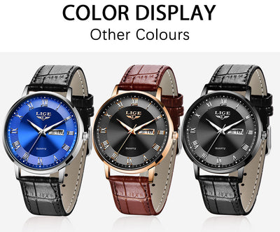 Reloj de Cuarzo Elegante para Mujer con Calendario Dual y Resistencia al Agua - Image 21