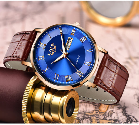 Reloj de Cuarzo Elegante para Mujer con Calendario Dual y Resistencia al Agua - Image 28