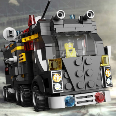 Auto de Policía Especial con Bloques de Construcción Pequeños - Juego de Ciudad - Image 10