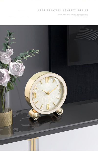 Reloj de Escritorio Elegante con Diseño Creativo de Lujo - Image 11