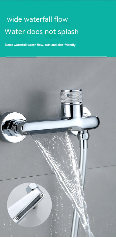 Grifo Mezclador de Ducha en Cobre con Válvula Termostática Agua Caliente y Fría - Image 7