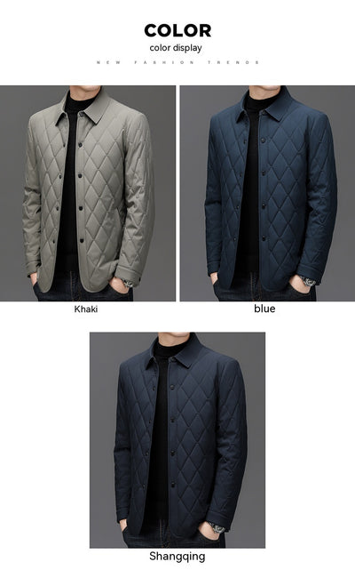 Chaqueta de Negocios Acolchada en Algodón - Cómoda y Elegante para Hombre - Image 41