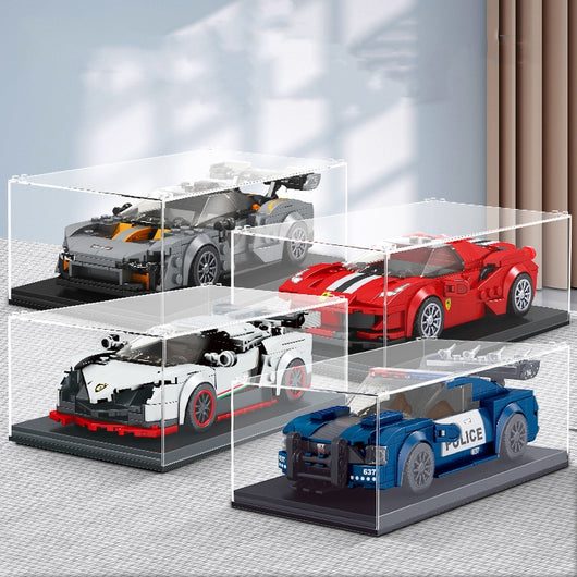 Bloques de Construcción MOC - Modelos de Autos de Carreras Superdeportivos - Image 15