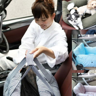 Transportín Portátil Desmontable para Mascotas en Auto - Image 14
