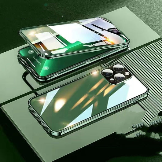 Funda Magnética de Doble Cara con Vidrio para iPhone 14 - Image 9