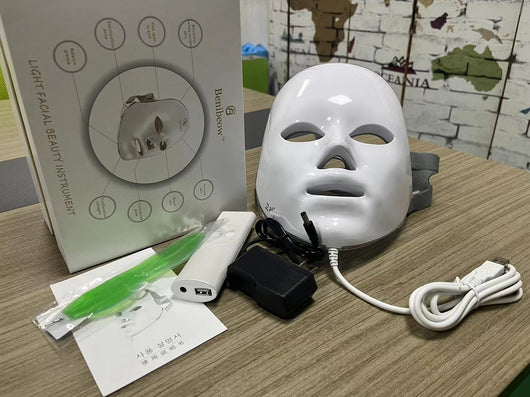 Mascarilla Facial LED Multicolor con Tecnología de Luz Táctil - Image 11