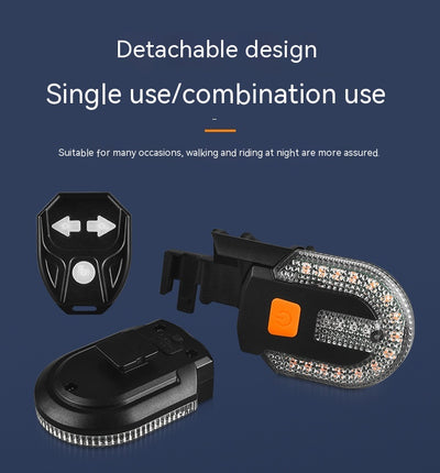 Luz Trasera Inteligente para Bicicleta con Control Remoto y Carga USB - Image 16