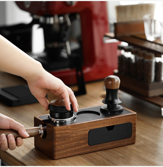 Soporte Tamper Bomber con Base de Nogal - Sistema de Almacenamiento Presión - Image 10