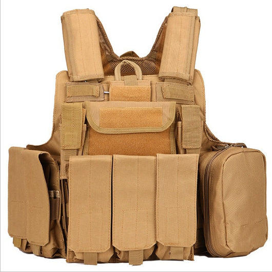 Chaleco Táctico de Entrenamiento Camuflaje Profesional - Image 19